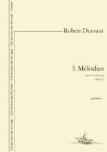 5 Mélodies (cahier 1)