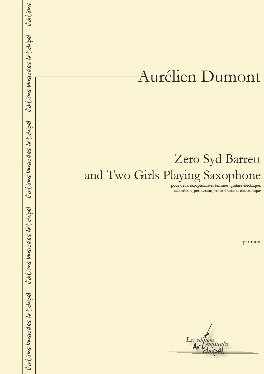 Zero Syd Barrett and Two Girls Playing Saxophone