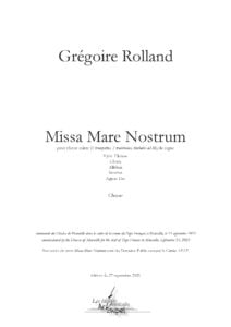 Missa Mare Nostrum