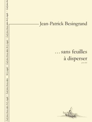 ... sans feuilles à disperser
