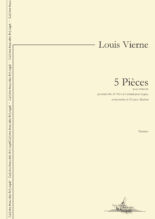 5 pièces (extraites des 24 Pièces de Fantaisie for organ) (orchestration by Grégoire Rolland)