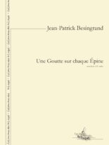 Une Goutte sur chaque Épine