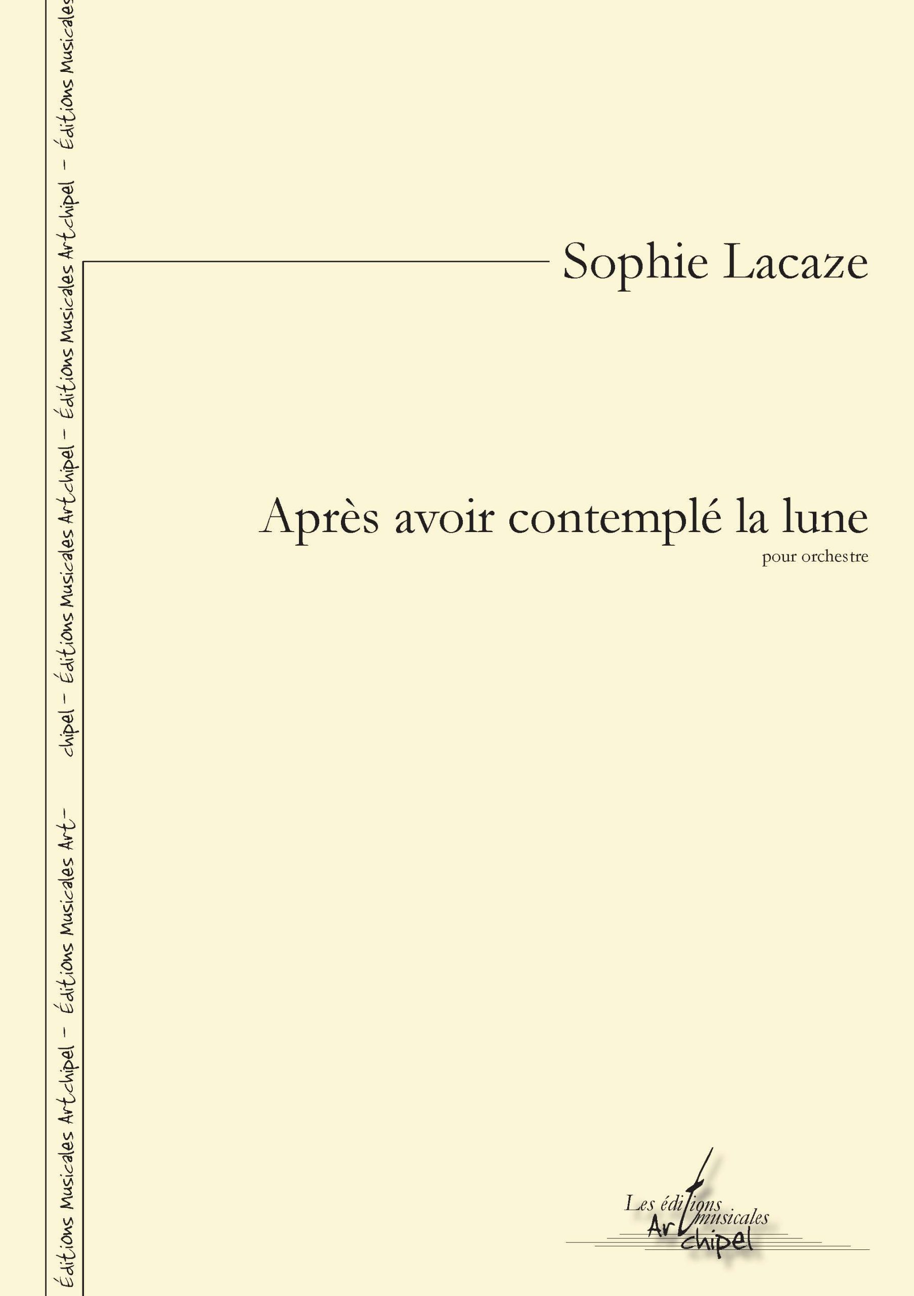 Après avoir contemplé la lune
